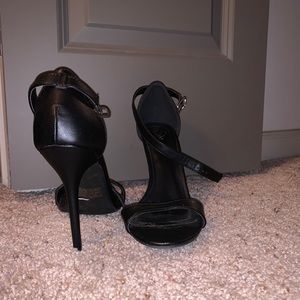 Black Heeled Sandals